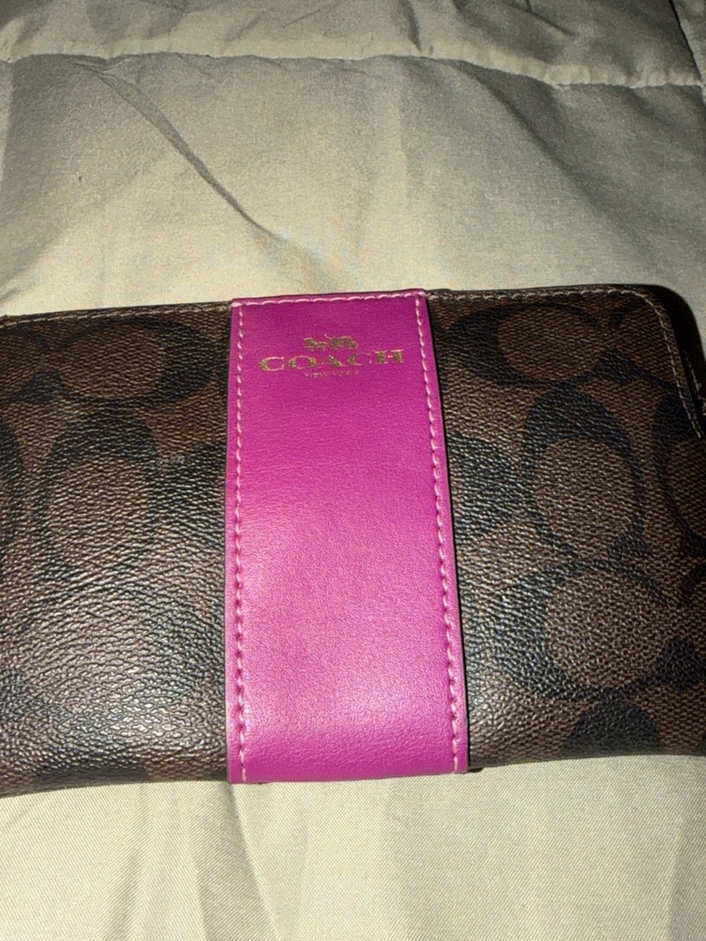 Coach wristlet